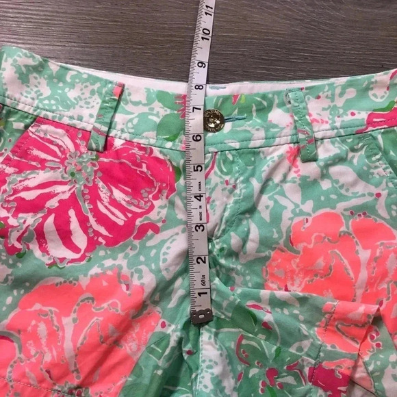 Lilly Pulitzer The Callahan Short Poolside Beach Walk Blue Size 00 - Picture 8 of 12